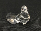 Swarovski Pigeon, Approx, One and a Half Inches Tall