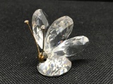 Swarovski Butterfly, Approx. One and a Half Inch Tall