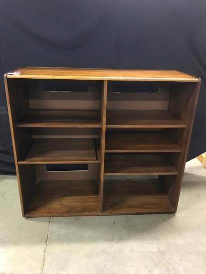 Walnut Danish Modern Stereo Cabinet