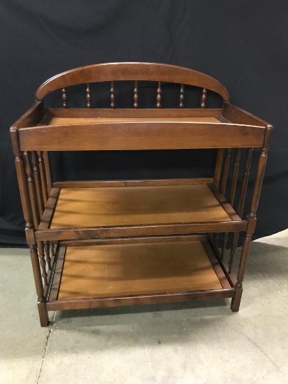 Wooden Baby Changing Table