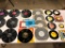 Group of 24 Classic and Vintage LP 33 1/2, 45's, 78