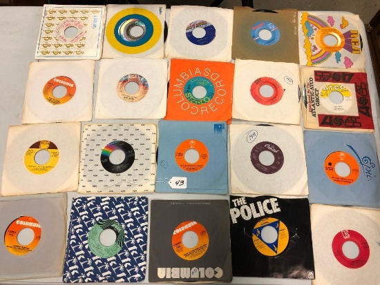 Group of 20 Classic and Vintage LP 45's