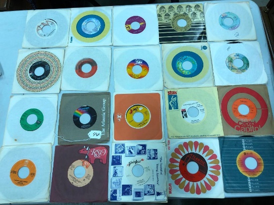 Group of 20 Classic and Vintage LP 45's