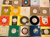 Group of 20 Classic and Vintage LP 45's