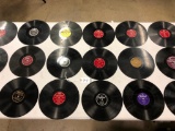 Group of 18 Classic and Vintage LP 78's of various artist....