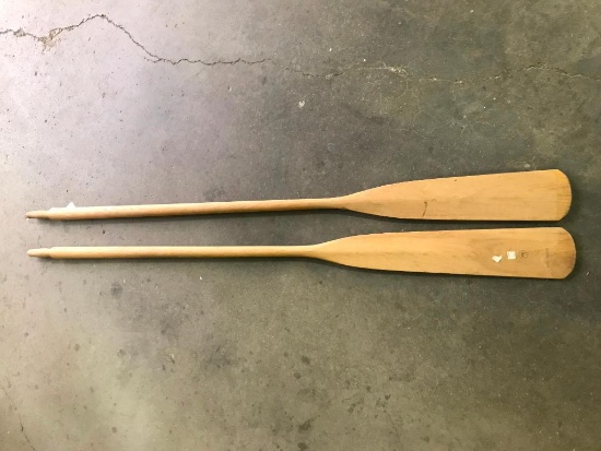 Pair Of 6' Matching Boat Oars