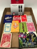 Group Of Playing Cards & Printer Ink