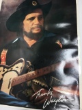 Waylon Jennings Autographed Poster