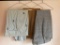 Three pair of Vintage Dress Pants, Sizes Not On Pants, Around a 40 Inch Waist and 30 Inch Length