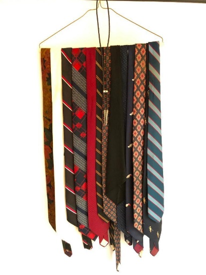 Group of 12 Neck Ties as Shown