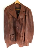 Men's Leather Jacket-Made In Mexico