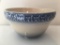 Longaberger Blue/White Pottery Bowl