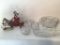 Cut Glass Bowl, Hummel Figurine, & Royal Doulton Figurine, & More-Damaged