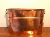 Antique Copper Wash Boiler