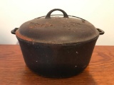 Griswold Lid # 10 Tite-Top, Insert and Wagner Ware Dutch Oven