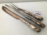 (3) Pc. Silverplated Carving Set