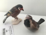 (2) Signed Goebel Birds