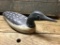 Wooden Duck Decoy Signed 