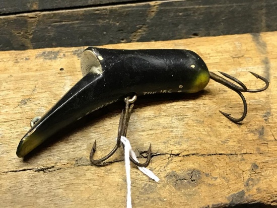 Kautzky's "Top Ike" Wooden Fishing Lure