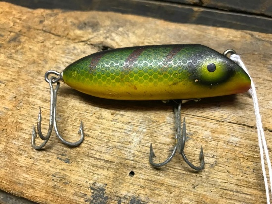 South Bend Wooden Fishing Lure "Oreno"