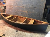 Wooden Decorator Canoe