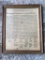 Framed Constitution Of The USA