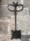 Vintage Cast Iron Smoking Stand with No Glass or Match Holder, As-Is, 28 Inches Tall