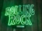 Rolling Rock Neon Beer Light, Working, 20 Tall and 24