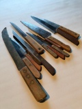 (13) Vintage Butchering & Steak Knives Old Hickory & Others