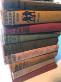 Group of Nine Vintage Books