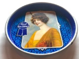 Vintage Pabst Blue Ribbon Beer Tray, 13 Inches in Diameter