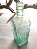 Antique Gordons Dry Gin Bottle, 9 Inches Tall