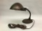 Vintage Metal, Goose-neck Desk Lamp