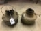 (2) Vintage Smudge Pots
