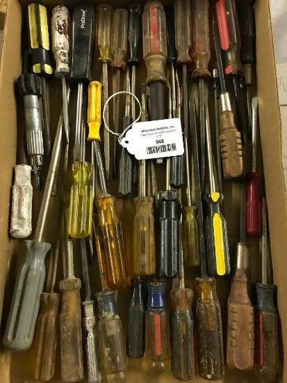 Group Of (35)+ Screwdrivers