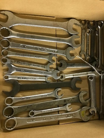 Group Of (20) Open/Box End Wrenches