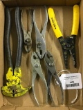 Fence Pliers, Klein Electrician Pliers, + Others