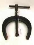 Large V Block Clamp, The Clamp is Approx. 7 Inches from Top of Arch to Bottom