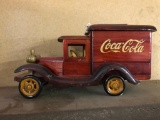 Wooden Coca-Cola & Toy Gas Pump