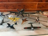 Collection of Toy Planes, Plastic Models, Die Cast and More!