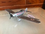 Die Cast Ertl Texaco Plane Bank, 8 Inches Long