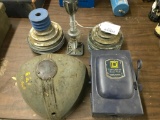 Group Of Misc. Pulleys & Equipment Parts