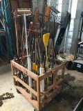 Yard Tool Rack + All Tools!