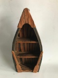 Canoe Shaped Decorator Shelf