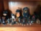 Large Group Of Rotweiller Dog Figurines & Stuffed Animals