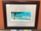 Framed & Matted Watercolor Of Key West-Artist Signed