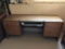 Computer Credenza, 66 Inches Wide, Shows Wear From Use