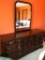 Kincaid Furniture Cherry Dresser W/Mirror
