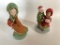 Pair of Holly Hobby Ice Skate Figurines, Taller is 8 Inches Tall