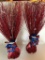 Two Fourth of July Decoraions, 3 Feet Tall